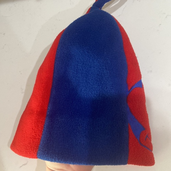 Disney Mickey & Co Mickey Mouse fleece vintage hat blue, red, and gold kids size - Picture 9 of 12